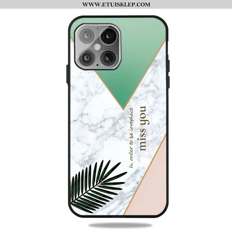 Etui do iPhone 13 Pro Stylizowany Marmur